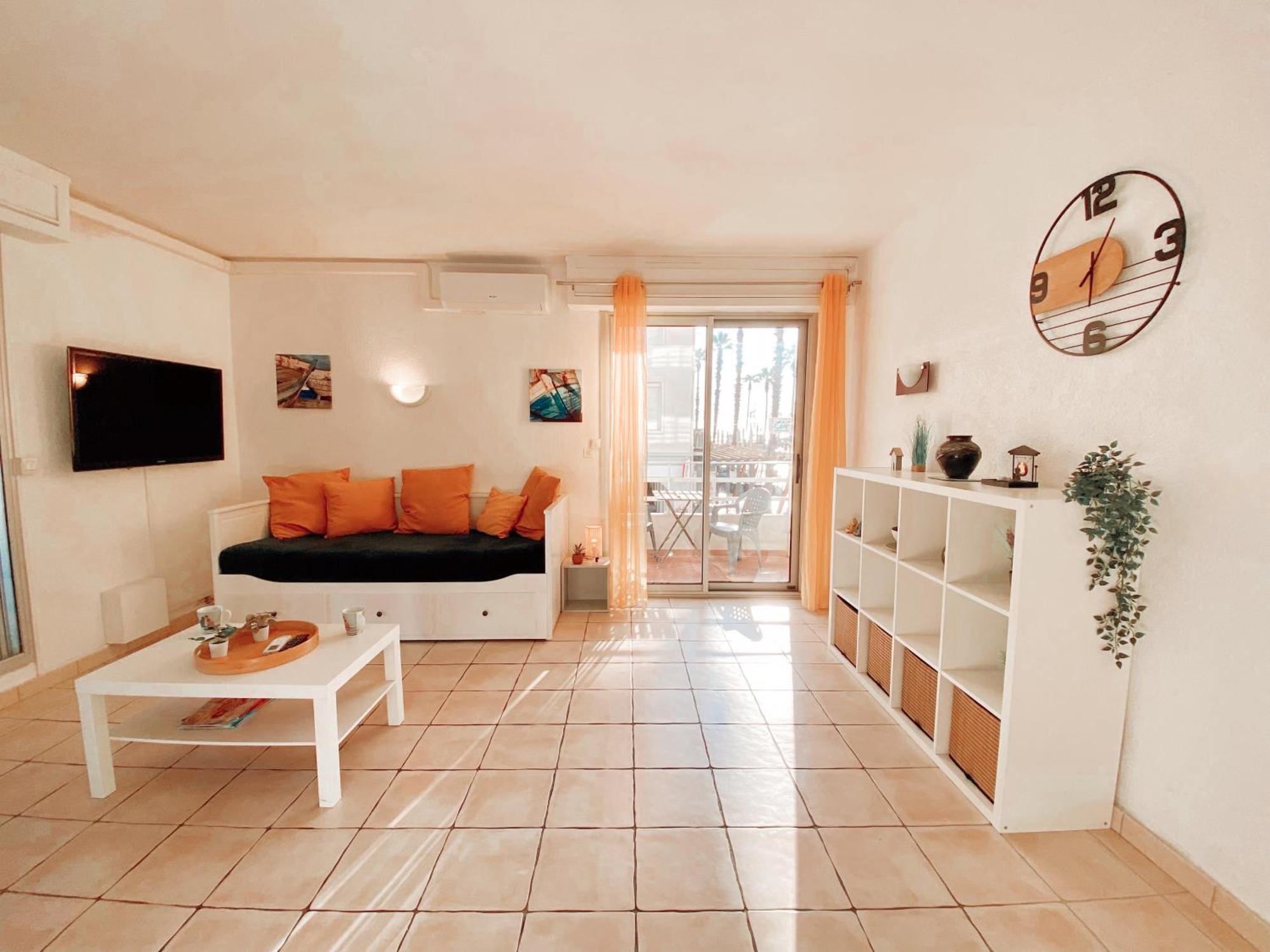 Appartement Terrasse Vue Mer Canet-en-Roussillon Eksteriør billede
