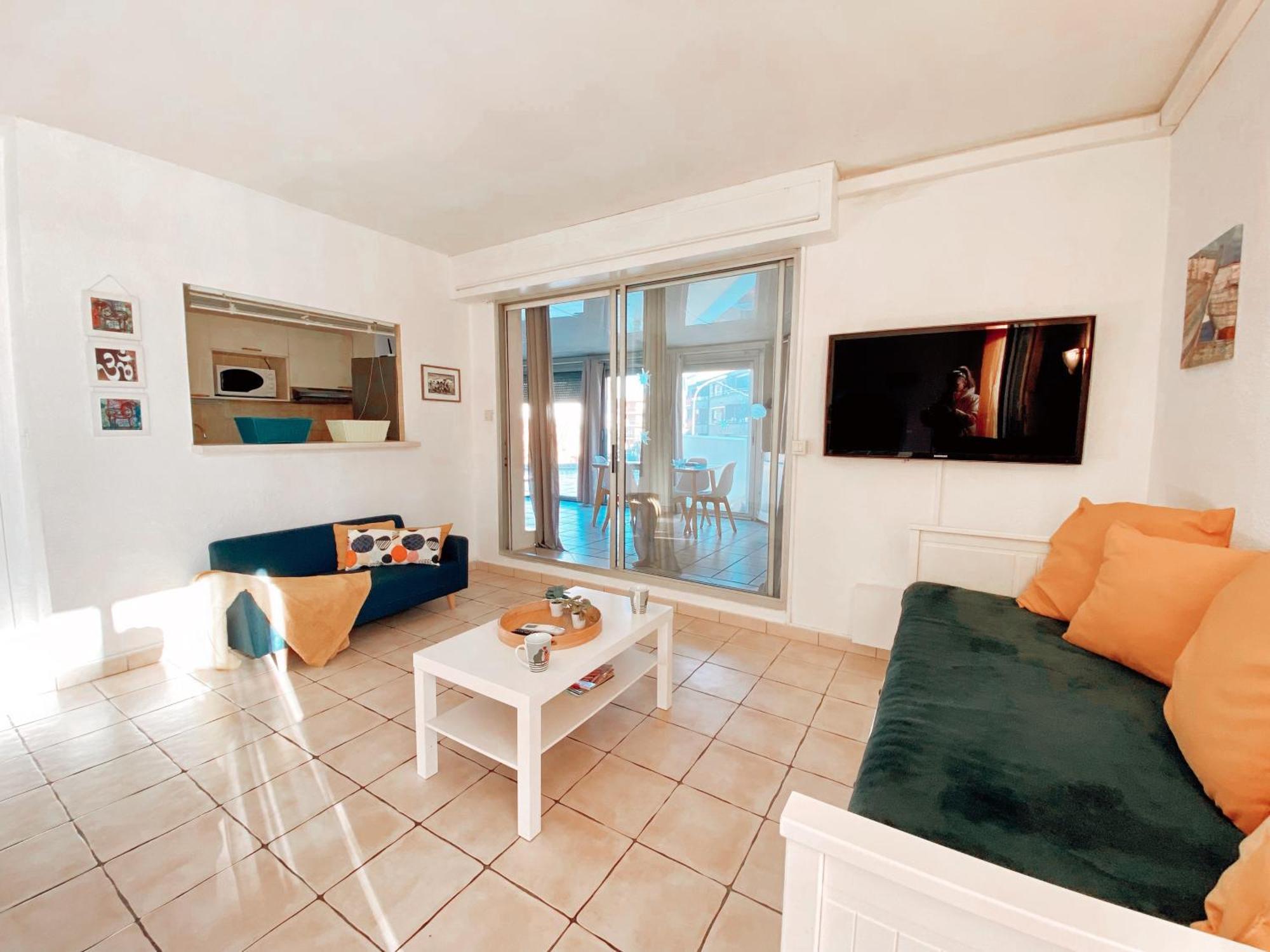 Appartement Terrasse Vue Mer Canet-en-Roussillon Eksteriør billede