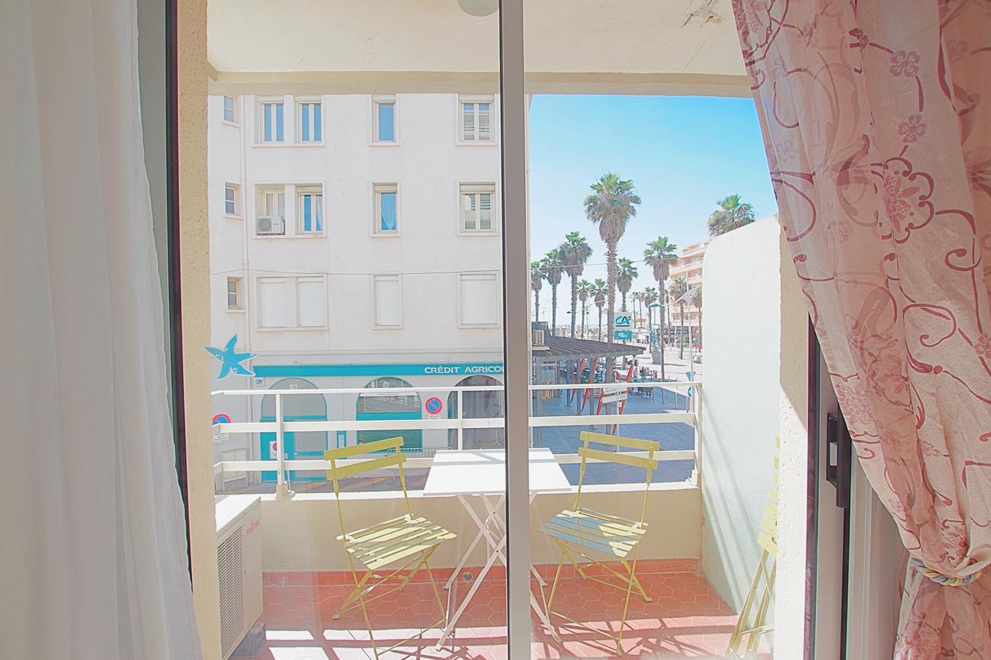 Appartement Terrasse Vue Mer Canet-en-Roussillon Eksteriør billede
